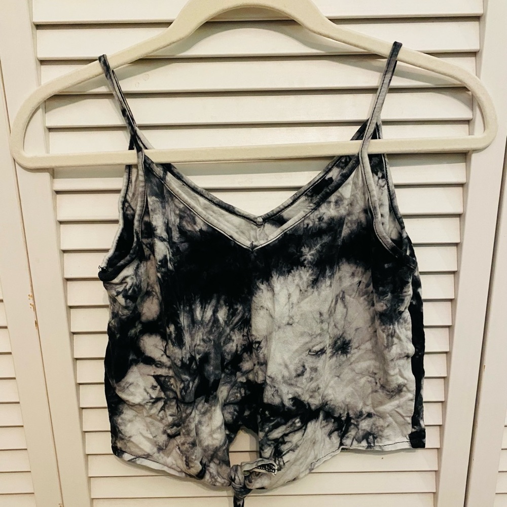 V neck Crop Top